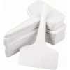 100pcs6X10 étiquette De Plante En Plastique Blanc Marque De Jardinage étiquette De Type T De Fleur En Trois Dimensions,HANBING