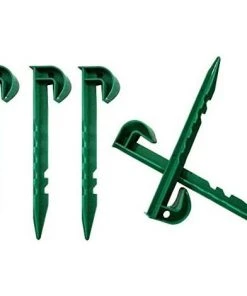 Accessoire de culture Soldes Boutique 8 ARC-EN-CIéL Lot De 50 Piquets De Jardin En Plastique Avec Grand Support Pour Maintenir Les Filets De Protection Contre Les Mauvaises Herbes Ou Les Voiles D’hivernage-Arcenciél