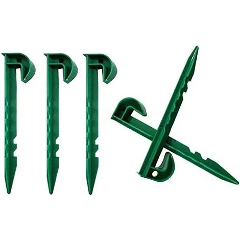 ARC-EN-CIéL Lot De 50 Piquets De Jardin En Plastique Avec Grand Support Pour Maintenir Les Filets De Protection Contre Les Mauvaises Herbes Ou Les Voiles D’hivernage-Arcenciél 3 ARC-EN-CIéL Lot De 50 Piquets De Jardin En Plastique Avec Grand Support Pour Maintenir Les Filets De Protection Contre Les Mauvaises Herbes Ou Les Voiles D’hivernage-Arcenciél