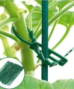 BF Green Gardening Tie Wrap Plant Pot Mark Garden Tool Vine Fix