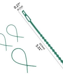 BF Green Gardening Tie Wrap Plant Pot Mark Garden Tool Vine Fix -Accessoire de culture Soldes Boutique 64397162 4