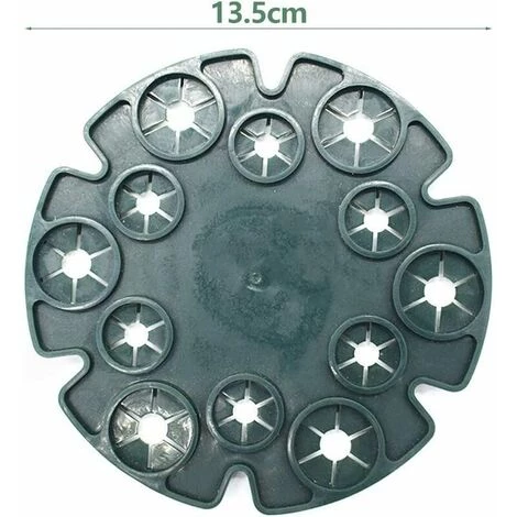 NAXUNNN Lot De 5 Supports De Canne Wigwam En Bambou Avec 12 Trous Pour Plantes Grimpantes De Jardin, Haricots, Pois, Pois De Senteur, Tomates, Concombres Noir 4 NAXUNNN Lot De 5 Supports De Canne Wigwam En Bambou Avec 12 Trous Pour Plantes Grimpantes De Jardin, Haricots, Pois, Pois De Senteur, Tomates, Concombres Noir – Image 2