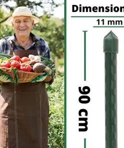 Lot De 10 Tuteurs Pour Plantes De 90cm ARTECSIS- Tuteur Support Plante Grimpante Exterieur / Interieur -Accessoire de culture Soldes Boutique 64884496 3