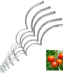 Lot De 20 Tuteurs Spirale De 150cm ARTECSIS - Piquets Tomates, Tuteur Tomate Spirale - Support Plante Grimpante Exterieur Interieur