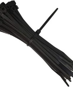 Collier De Serrage 200 Mm X 2,5 Mm, Attache Câble, Serre Câbles Rilsan Nylon, Colliers Serre-Cable 200mm, Noir, Lot De 135 ​Pièce 56Vingt