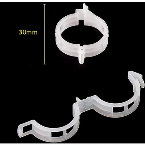GrooFoo Plante Clips Support De Plantes Pour Légumes Tomates Et Plants De Vignes Lot De 100 Pinces à Plantes En Plastique Blanc Réutilisables Pour Petites Et Grandes Pousses Et Plantes Grimpantes Blanc GrooFoo 4 GrooFoo Plante Clips Support De Plantes Pour Légumes Tomates Et Plants De Vignes Lot De 100 Pinces à Plantes En Plastique Blanc Réutilisables Pour Petites Et Grandes Pousses Et Plantes Grimpantes Blanc GrooFoo – Image 2