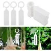 FR-LIFE BR-Vie 100pcs Étiquettes Marque Plantes Plastique Arbre De La Plante Imperméable Tags Jardin En Plastique épais étiquettes Suspendues Étiquettes De Plantes De Fleurs(blanc ) -Accessoire de culture Soldes Boutique 65205565 1