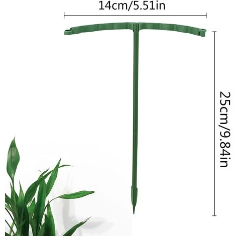 OSQI Paquet De 12 Piquets De Plantes Arqués En Plastique, Piquets De Support De Plantes, Piquets De Plantes Semi-circulaires, Support De Plantes De Jardin, Pour Plantes à Fleurs, Rose, Ortensia 4 OSQI Paquet De 12 Piquets De Plantes Arqués En Plastique, Piquets De Support De Plantes, Piquets De Plantes Semi-circulaires, Support De Plantes De Jardin, Pour Plantes à Fleurs, Rose, Ortensia – Image 2