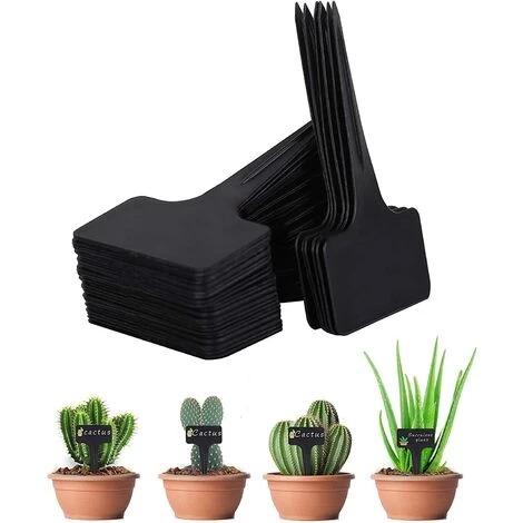 OSQI 100pcs étiquettes De Plantes étiquettes De Jardin étanches, étiquettes De Plantes En Plastique De Type T étiquettes De Semis, étiquettes De Plantes Pour Jardin De Semences De Légumes à Fleurs 6 X 10 Cm (noir) 3 OSQI 100pcs étiquettes De Plantes étiquettes De Jardin étanches, étiquettes De Plantes En Plastique De Type T étiquettes De Semis, étiquettes De Plantes Pour Jardin De Semences De Légumes à Fleurs 6 X 10 Cm (noir)
