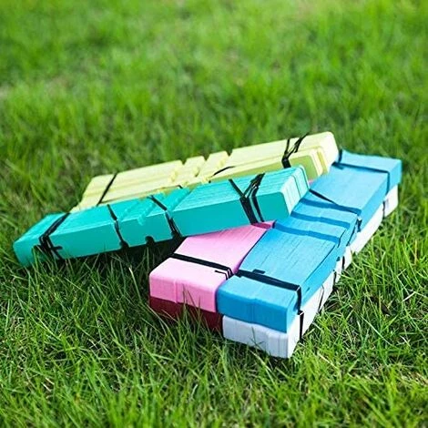 OSQI Étiquettes De Plantes, Marqueur De Jardin En Plastique Paquet De 120 Étiquettes De Plantes Suspendues Étanches Pour Plateaux De Semences Arbres D'Herbe Jardinage 6 Couleurs 20 * 2CM 5 OSQI Étiquettes De Plantes, Marqueur De Jardin En Plastique Paquet De 120 Étiquettes De Plantes Suspendues Étanches Pour Plateaux De Semences Arbres D'Herbe Jardinage 6 Couleurs 20 * 2CM – Image 3