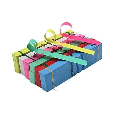 OSQI Étiquettes De Plantes, Marqueur De Jardin En Plastique Paquet De 120 Étiquettes De Plantes Suspendues Étanches Pour Plateaux De Semences Arbres D'Herbe Jardinage 6 Couleurs 20 * 2CM 6 OSQI Étiquettes De Plantes, Marqueur De Jardin En Plastique Paquet De 120 Étiquettes De Plantes Suspendues Étanches Pour Plateaux De Semences Arbres D'Herbe Jardinage 6 Couleurs 20 * 2CM – Image 4