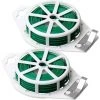 OSQI 2 Pcs Fil D'attache De Jardin, 328 Pieds/100m Fil De Support De Plantes Robuste Fil De Vigne De Jardin Réutilisable Avec Revêtement Vert Pour Jardinage, Plantes Grimpantes, Vignes, Tiges Et Câble Organiser -Accessoire de culture Soldes Boutique 65503520 1