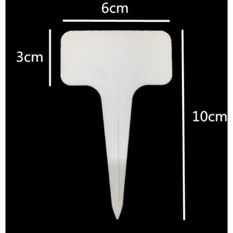 YIDOMDE Etiquette Végétale Étiquettes De Jardin Imperméable T-Type Etiquettes Étiquettes Jardin Plastique,pour Fleur Légumes Graine Jardin Pépinière Réutilisable (Rouges ) 4 YIDOMDE Etiquette Végétale Étiquettes De Jardin Imperméable T-Type Etiquettes Étiquettes Jardin Plastique,pour Fleur Légumes Graine Jardin Pépinière Réutilisable (Rouges ) – Image 2