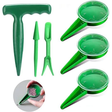 YIENJAOY 6PCS Mini Kit Outils Jardinage Réglable Semences Semeur Planteur Fleur Herbe Semoir Outils De Jardinage Sol Puncher Graine Planteur Outil Kit Set Simple Semis 3 YIENJAOY 6PCS Mini Kit Outils Jardinage Réglable Semences Semeur Planteur Fleur Herbe Semoir Outils De Jardinage Sol Puncher Graine Planteur Outil Kit Set Simple Semis