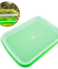 MEZHENG Semences Sprouter Plateau Beans Filtre Multifonction Germination Plateau Sprout Maker Pour Graines Germées (vert) -Accessoire de culture Soldes Boutique 65824017 3