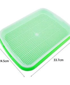 MEZHENG Semences Sprouter Plateau Beans Filtre Multifonction Germination Plateau Sprout Maker Pour Graines Germées (vert) -Accessoire de culture Soldes Boutique 65824017 5