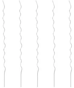 Supports De Plantes En Spirale 5 Pcs Acier Galvanisé 110 Cm VidaXL