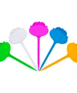 Lot De 10 étiquettes De Plantes En Plastique épais, Anti-âge Et Imperméable étiquettes Colorées En Plastique Pour Plantes 13Treize