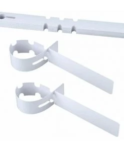 KAEJYIUT 200 Étiquettes En Plastique Blanches Pour Plantes Et Arbres Pour Accrocher 2 X 20 Cm Avec Grande Surface D'écriture Blanc -Accessoire de culture Soldes Boutique 66211703 3