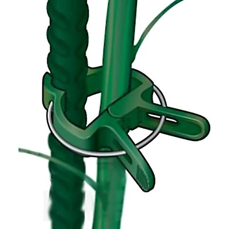 PESCE Pinces De Préhension à Boucle De Levier Pour Plantes Et Fleurs De Jardinage Vert Doux, Outil Pour Soutenir Ou Redresser Les Tiges De Plantes, Les Tiges Et Les Vignes 4 PESCE Pinces De Préhension à Boucle De Levier Pour Plantes Et Fleurs De Jardinage Vert Doux, Outil Pour Soutenir Ou Redresser Les Tiges De Plantes, Les Tiges Et Les Vignes – Image 2