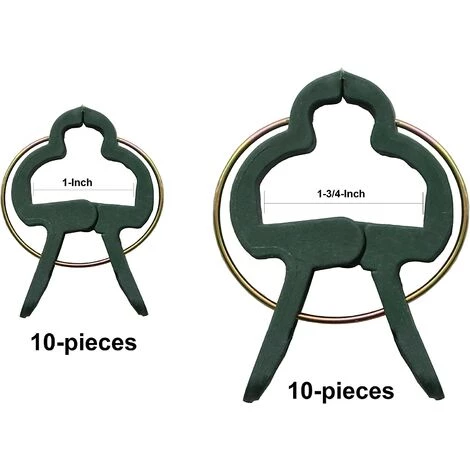 PESCE Pinces De Préhension à Boucle De Levier Pour Plantes Et Fleurs De Jardinage Vert Doux, Outil Pour Soutenir Ou Redresser Les Tiges De Plantes, Les Tiges Et Les Vignes 7 PESCE Pinces De Préhension à Boucle De Levier Pour Plantes Et Fleurs De Jardinage Vert Doux, Outil Pour Soutenir Ou Redresser Les Tiges De Plantes, Les Tiges Et Les Vignes – Image 5