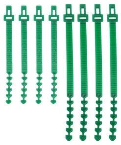 YEURIé 10 Pièces Jardin Des Plantes Jardin Des Liens Flexible De Torsion De Cravate Liens Végétales Support Pour Les Plantes Câble Cravate