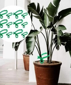 YEURIé 10 Pièces Jardin Des Plantes Jardin Des Liens Flexible De Torsion De Cravate Liens Végétales Support Pour Les Plantes Câble Cravate 10 YEURIé 10 Pièces Jardin Des Plantes Jardin Des Liens Flexible De Torsion De Cravate Liens Végétales Support Pour Les Plantes Câble Cravate -Accessoire de culture Soldes Boutique 66332755 4