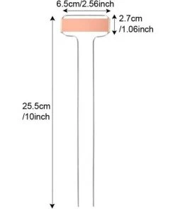 YEURIé Lot De 10 étiquettes De Plantes Réutilisables En Cuivre Plaqué De 25,4 Cm De Haut Pour Fleurs, Légumes, Pots De Fleurs, étiquettes De Jardin Résistantes Aux 9 YEURIé Lot De 10 étiquettes De Plantes Réutilisables En Cuivre Plaqué De 25,4 Cm De Haut Pour Fleurs, Légumes, Pots De Fleurs, étiquettes De Jardin Résistantes Aux -Accessoire de culture Soldes Boutique 66332782 3