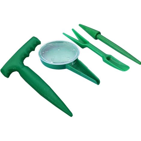 MèREÉTERNEL 4PCS Mini Kit Outils Jardinage,Jardin Succulent Kit Réglable Semis Semis Transplanteur Perforateur Semoir Et Cutter Pour Plantes Charnues,Sol Puncher Graine Planteur Outil Kit Set Simple Semis Ternel 4 MèREÉTERNEL 4PCS Mini Kit Outils Jardinage,Jardin Succulent Kit Réglable Semis Semis Transplanteur Perforateur Semoir Et Cutter Pour Plantes Charnues,Sol Puncher Graine Planteur Outil Kit Set Simple Semis Ternel – Image 2