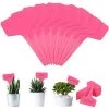 Étiquette De Jardin, 100 Pieces Marqueurs En Plastique De Plantes Type T Signes Plante Label Plantes Graines étiquettes, Pour Graines Pot Herbes Fleurs Légumes Pépinière (Rose) Adélala -Accessoire de culture Soldes Boutique 66378356 1