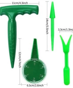 Semoir Pour Outils De Jardin Adélala 4 Pièces Facile À Utiliser Semoir Mini Outils De Jardinage Pour Semis à Main Ameublissement Creuser Graine Planteur Outil Kit Semoir Outils De Jardinage ( Vert) 8 Semoir Pour Outils De Jardin Adélala 4 Pièces Facile À Utiliser Semoir Mini Outils De Jardinage Pour Semis à Main Ameublissement Creuser Graine Planteur Outil Kit Semoir Outils De Jardinage ( Vert) -Accessoire de culture Soldes Boutique 66378962 2