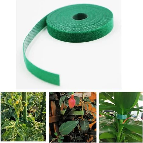 Bande De Fixation Pour Plantes,Cravates De Jardin,Lien De Plante Réutilisable,Lien Auto-agrippant,Cravates De Plante Douces Supports De Plante,Cravate De Tomate,Cravate De Raisin,Longueur 5m X 4pcs,Adélala 4 Bande De Fixation Pour Plantes,Cravates De Jardin,Lien De Plante Réutilisable,Lien Auto-agrippant,Cravates De Plante Douces Supports De Plante,Cravate De Tomate,Cravate De Raisin,Longueur 5m X 4pcs,Adélala – Image 2