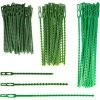 90 Pièces Attaches Pour Plantes Réglables Vertes, Pinces De Jardin, Attaches Câble Plastique, Supports Plantes Flexibles, Attaches Accroche Pour Jardin Plantes Tomates (17cm*30, 23cm*30, 13cm*30)——Adélala -Accessoire de culture Soldes Boutique 66379543 1
