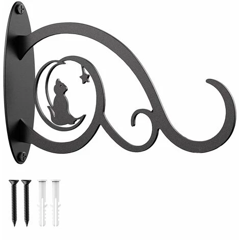 LIFCAUSAL 1Pc Plante Suspension Support Crochet Mural Pour Suspendre Mangeoire À Oiseaux Lanterne Vent Carillon Guirlande Lumineuse 3 LIFCAUSAL 1Pc Plante Suspension Support Crochet Mural Pour Suspendre Mangeoire À Oiseaux Lanterne Vent Carillon Guirlande Lumineuse