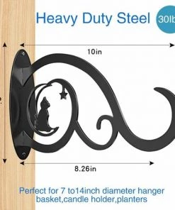 LIFCAUSAL 1Pc Plante Suspension Support Crochet Mural Pour Suspendre Mangeoire À Oiseaux Lanterne Vent Carillon Guirlande Lumineuse 11 LIFCAUSAL 1Pc Plante Suspension Support Crochet Mural Pour Suspendre Mangeoire À Oiseaux Lanterne Vent Carillon Guirlande Lumineuse -Accessoire de culture Soldes Boutique 66857280 5