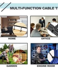 EINEMGELD 800 Pièces Attaches De Câble Robustes, GRUOIZ Attache Câble Collier De Serrage 3.6mm Zip Ties (100/150/200/250/300mm) Serre Câbles Rilsan Noir Nylon, Colliers Rilsan Serre-Cable Plastique 9 EINEMGELD 800 Pièces Attaches De Câble Robustes, GRUOIZ Attache Câble Collier De Serrage 3.6mm Zip Ties (100/150/200/250/300mm) Serre Câbles Rilsan Noir Nylon, Colliers Rilsan Serre-Cable Plastique -Accessoire de culture Soldes Boutique 67315297 3