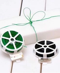 EINEMGELD Lien De Fixation En Métal Polyvalent De 50 m, Pour Cuisine, Bricolage, Attaches, Sac Alimentaire, Sac De Congélation, Bande D’attache 1pcs Noir -Accessoire de culture Soldes Boutique 67315316 2