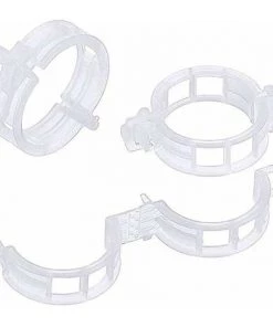 FLYME Clips De Greffe De Plantes,200 Pcs Clips De Vigne De Tomate, Support Pour Plantes De Jardin Clips Pour Les Légumes Tomate Vigne Tiges De Croissance Droit Et Plus