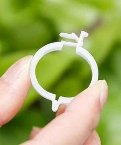 FLYME Clips De Greffe De Plantes,200 Pcs Clips De Vigne De Tomate, Support Pour Plantes De Jardin Clips Pour Les Légumes Tomate Vigne Tiges De Croissance Droit Et Plus -Accessoire de culture Soldes Boutique 67809186 4