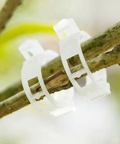 FLYME Clips De Greffe De Plantes,200 Pcs Clips De Vigne De Tomate, Support Pour Plantes De Jardin Clips Pour Les Légumes Tomate Vigne Tiges De Croissance Droit Et Plus -Accessoire de culture Soldes Boutique 67809186 5
