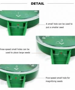 FEI YU Distributeur De Semences, Outils De Jardin 5 Semoirs à Graines Réglables, Transplanteurs Et Perforateurs De Différentes Tailles 10 FEI YU Distributeur De Semences, Outils De Jardin 5 Semoirs à Graines Réglables, Transplanteurs Et Perforateurs De Différentes Tailles -Accessoire de culture Soldes Boutique 67895765 4