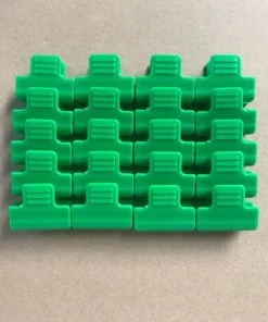 YIENJAOY Lien Pour Végétaux, AGILITY 20 PCS Clips De Serre En Plastique 11mm Clip De Film à Effet De Serre Réutilisable Clips Outil De Jardinage Serre Antidérapant Pour Shed à Effet De Serre Jardiner Légumes Fruits - Vert