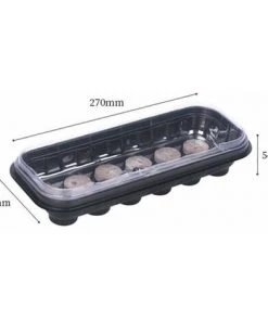 GRID COOL Plateau De Semis Deux-en-un, Avec 12 Blocs De Terreau Pour Semis Nutritifs, Coffret De Semis De Jardinage Pour Débutants -Accessoire de culture Soldes Boutique 68074257 5