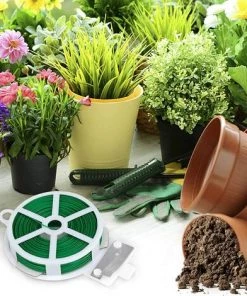 100m Fil De Jardin, Attaches De Jardin Pour Plantes, Fil De Fer Jardin Avec Coupe, Fil De Fer Jardinage Multifonctionnel Pour Jardinage, Organisation De Bureau Et Maison 13Treize -Accessoire de culture Soldes Boutique 68083402 5