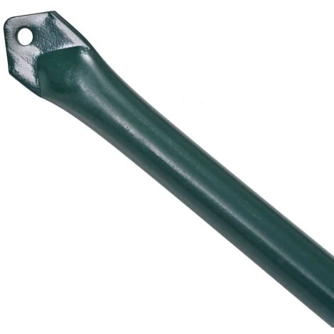 VidaXL Poteau De Jardin 10 Pcs 1 M Métal Vert 5 VidaXL Poteau De Jardin 10 Pcs 1 M Métal Vert – Image 3