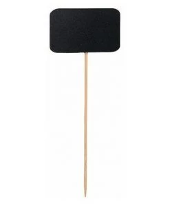 HERSTERA GARDEN Mini-étiquette De Jardin En Ardoise Bulle Ou Rectangle -Accessoire de culture Soldes Boutique 9500510 2